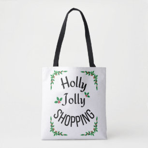 Holly Jolly Shopping Winter Holiday