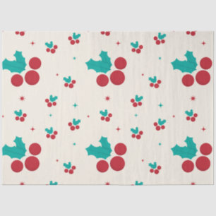 Holly Jolly Tissue Paper Seidenpapier