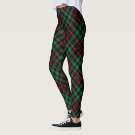 Holly Kariert l Christmas Pattern Leggings