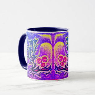 Holly Leaf und Berry Colorful Tasse