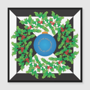 Holly Magnet-Karte Magnetkarte