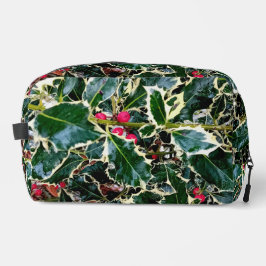 Holly, mit cremefarbenen Kanten Waschbeutel