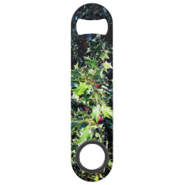 Holly mit roten Beeren Speed Flaschenöffner