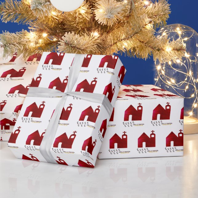 Holly Oaster Geschenkpapier (Feiertage)