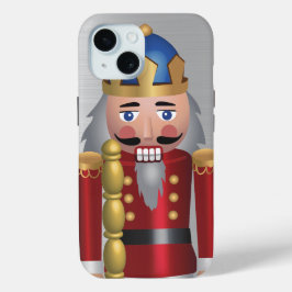 Holly-Soldat-Illustration Nutcracker Red Silver Case-Mate iPhone Hülle
