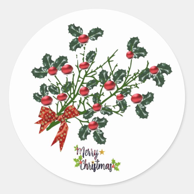 Holly Sticker (Vorderseite)