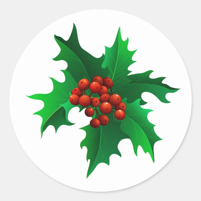 Holly Stickers (Vorderseite)