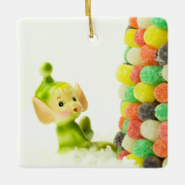 Holly the Pixie Elf Keramikornament