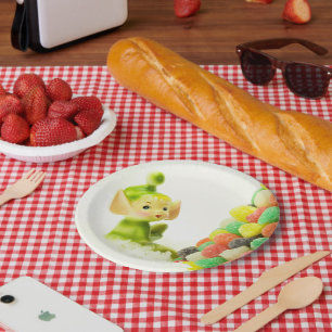 Holly the Pixie Elf Pappteller