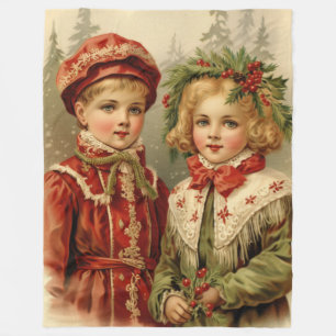 Holly und Hearth Alt-Mode Weihnachtsblanket Fleecedecke