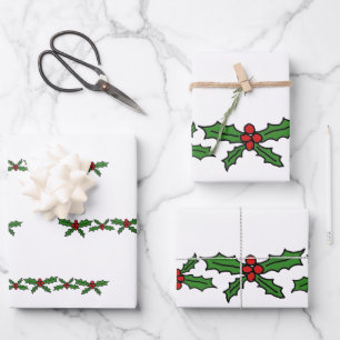 Holly Urlaub Geschenkpapier Set