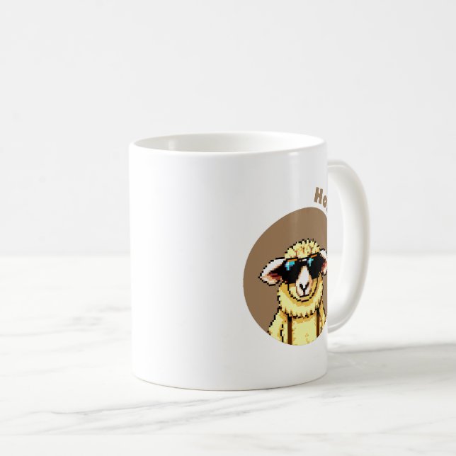 Holly Wood Sheep Kaffeetasse (VorderseiteRechts)