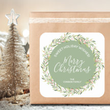 Holly Wreath Christmas Homemade Holiday Baking