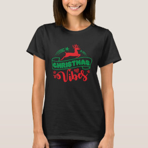 Holly Xmas Jolly Vibes T-Shirt