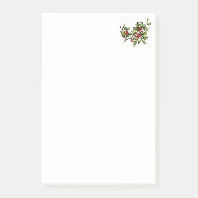 HollyBerries20150801 Post-it Klebezettel (Vorderseite)