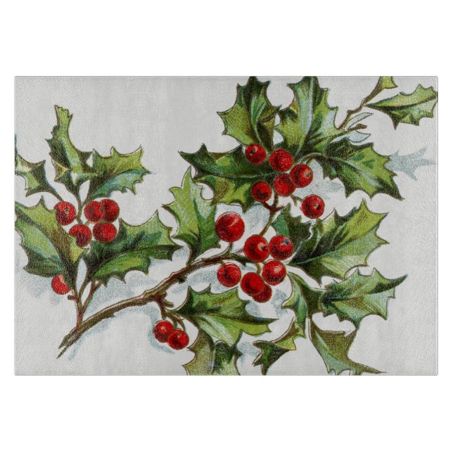 HollyBerries20150801 Schneidebrett (Vorderseite)