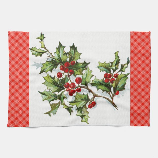 HollyBerries20150802 Küchentuch (Horizontal)