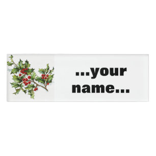HollyBerries20150802 Namenschild