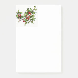 HollyBerries_001 Post-it Klebezettel