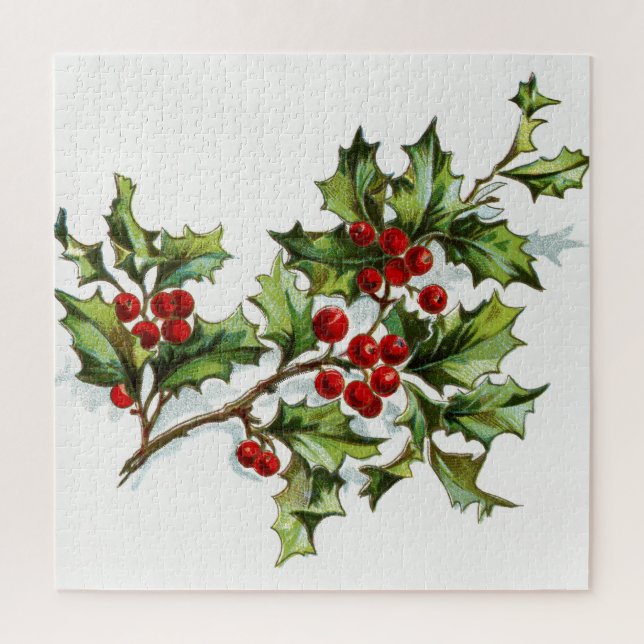 HollyBerries 001 Puzzle (Vertikal)