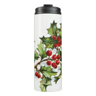 HollyBerries_001 Thermosbecher