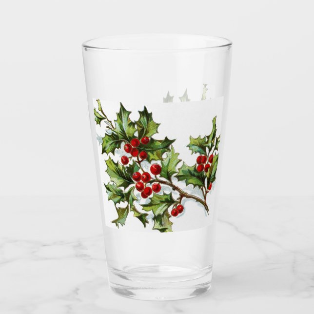 HollyBerries 002 Glas (Vorderseite)