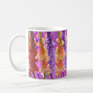 Hollyhock Blooms of Elegance, Tasse