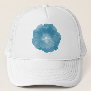Hollyhock Blume Icy Blue Hat Truckerkappe
