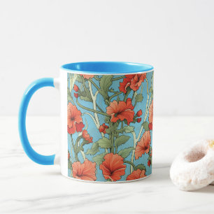 Hollyhock-Tasse Tasse