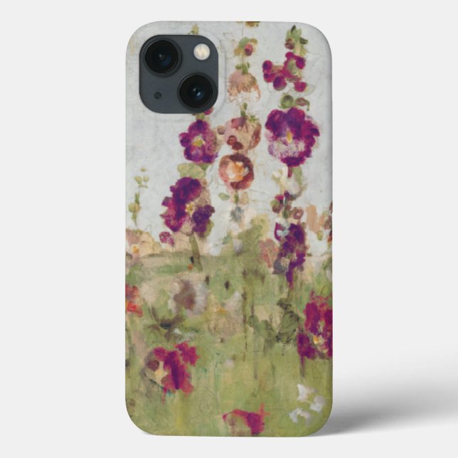 Hollyhocks am Meer Case-Mate iPhone Hülle (Rückseite)