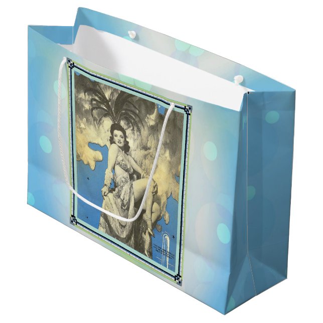 Hollywood 1 große geschenktüte (Vorderseite Schrägansicht)