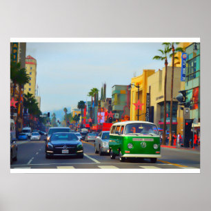 Hollywood-Arten Poster