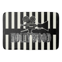 Hollywood-Bad-Wolldecke Badematte