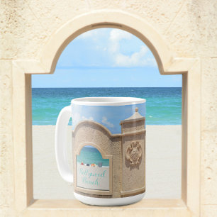 Hollywood Beach Florida Broadwalk Ozeanblick Kaffeetasse