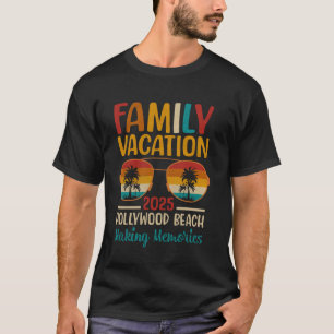 Hollywood Beach Florida passende Familienferien 2 T-Shirt