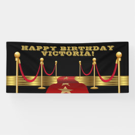 Hollywood Birthday Party Banners Banner