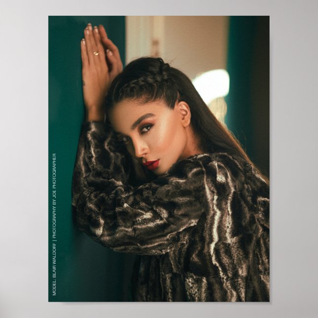 Hollywood Borderless Portfolio Print (oder Downloa Poster (Vorne)