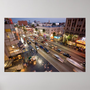 Hollywood Boulevard Los Angeles Plakat VON 8,99