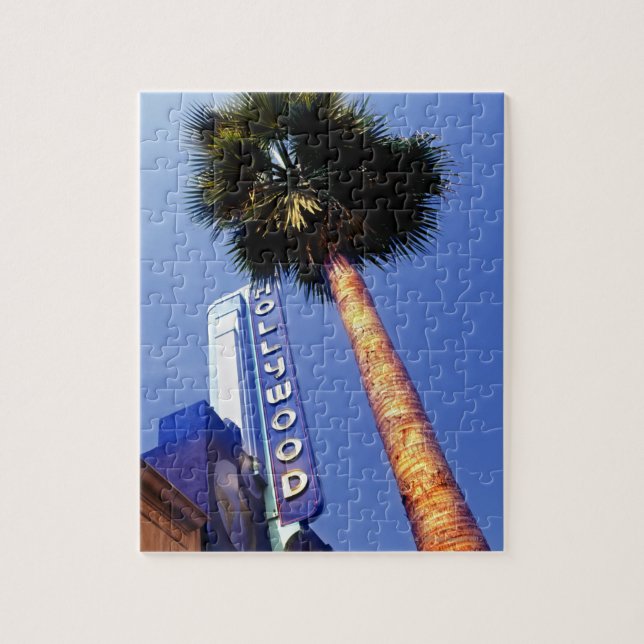 Hollywood Boulevard, Los Angeles Puzzle (Vertikal)