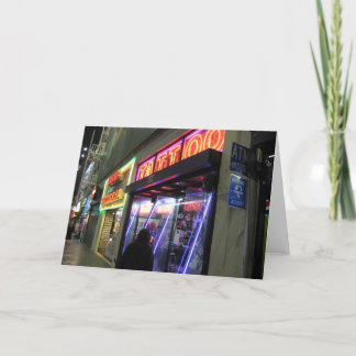 Hollywood-Boulevard. Tätowierung Karte