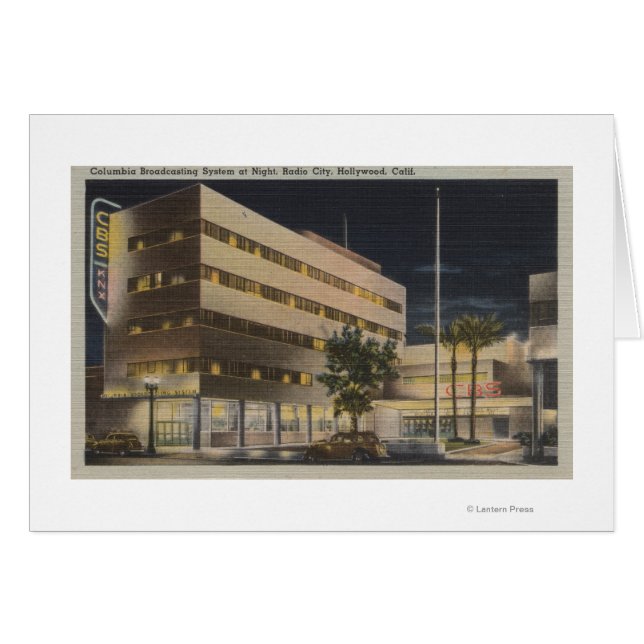 Hollywood, CA - Columbia Broadcasting System (Vorderseite (Horizontal))