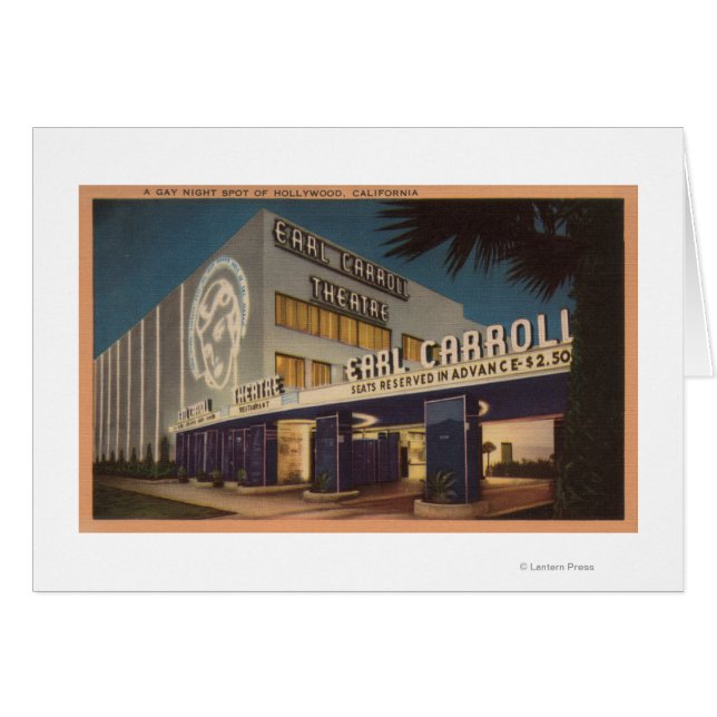 Hollywood, CA - "Ein schwuler Nachtspot" (Vorderseite (Horizontal))