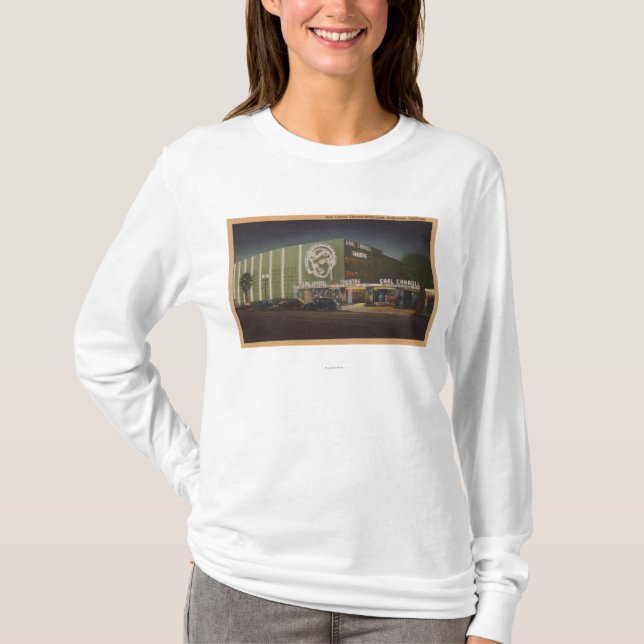 Hollywood, CAEarl Carroll Theater u. Restaurant T-Shirt (Vorderseite)