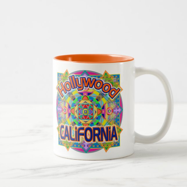 Hollywood CALIFORNIA Happy Tasse (Rechts)