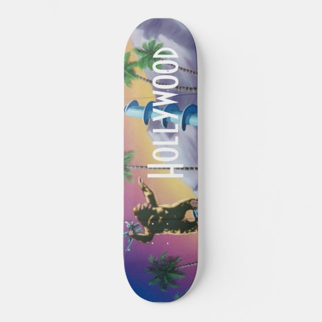 Hollywood California King Movie Skateboard CA (Vorderseite)