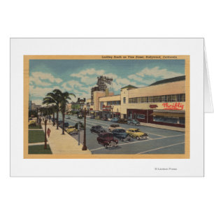 Hollywood, CALooking South in Vine Street View