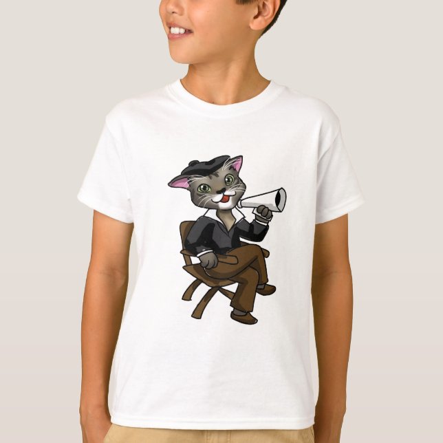Hollywood Cat T-Shirt (Vorderseite)