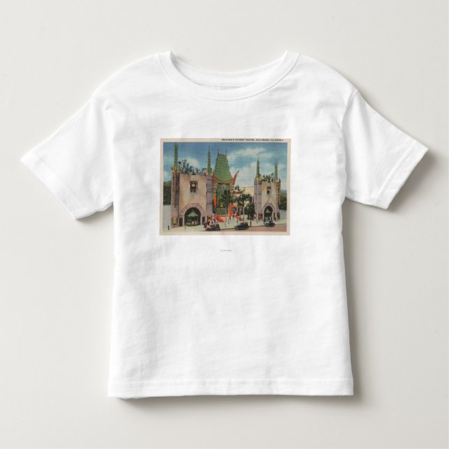 Hollywood, CAView von Graumans chinesischem Kleinkind T-shirt (Vorderseite)