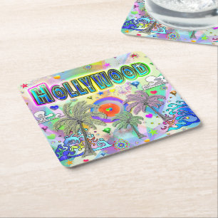 Hollywood Deep Dream Untersetzer
