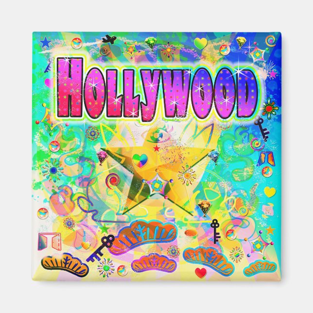 Hollywood Epoch Hour Magnet (Vorne)
